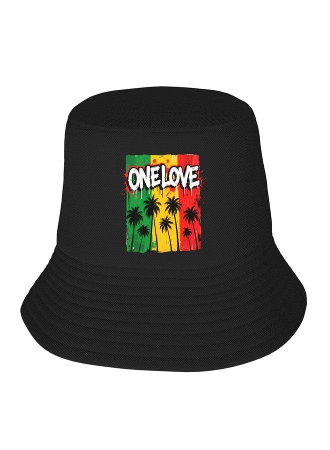 Giinly Love Bucket Hat for Women Men Summer Sun Cap Fashion Outdoor Fisherman Hat - Image 1